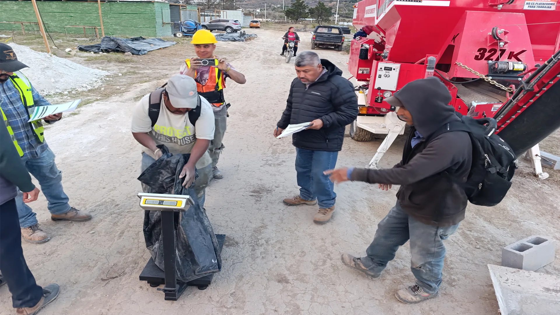 Capacitación de operadores de planta de hormigón