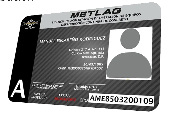 Licencia A - Curso básico operador planta dosificadora Chile