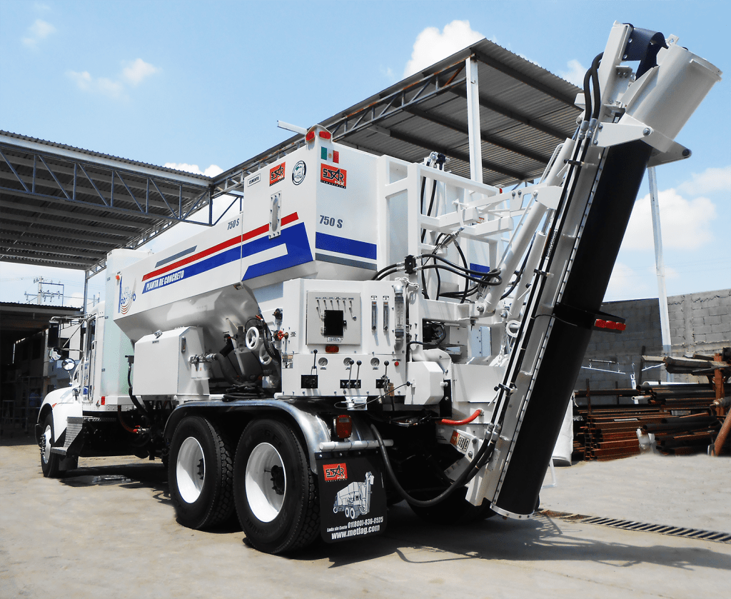 Vista frontal planta dosificadora 750 L Starmix Chile